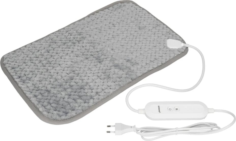 Jastëk ngrohës elektrik, PRIME3, SHP21, 30x50 cm, 100 W, 4 nivele ngrohjeje, fikje automatike 90 min, gri