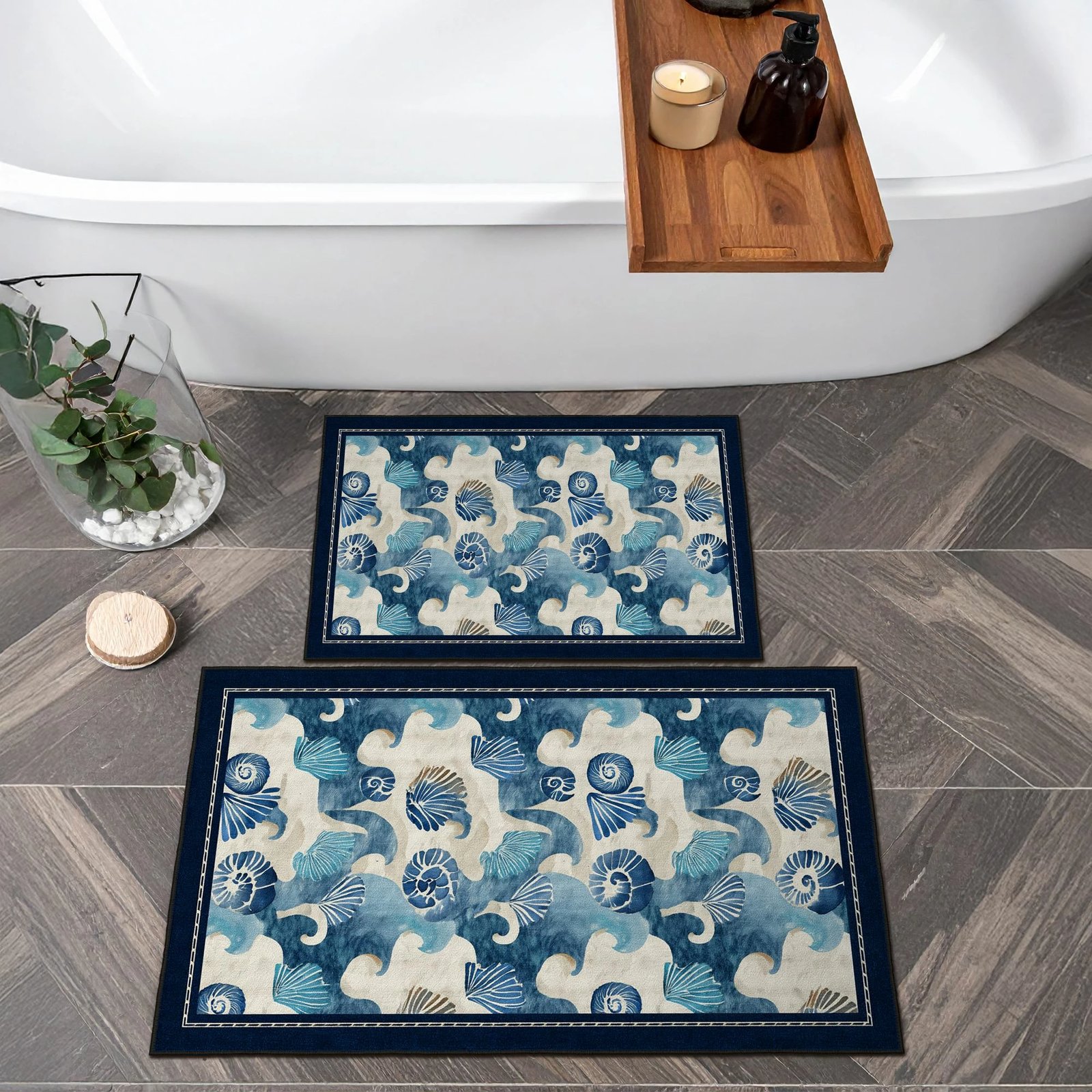 Set tapetash për banjo (2 copë), Mijolnir, Asr17, ngjyrë kaltër