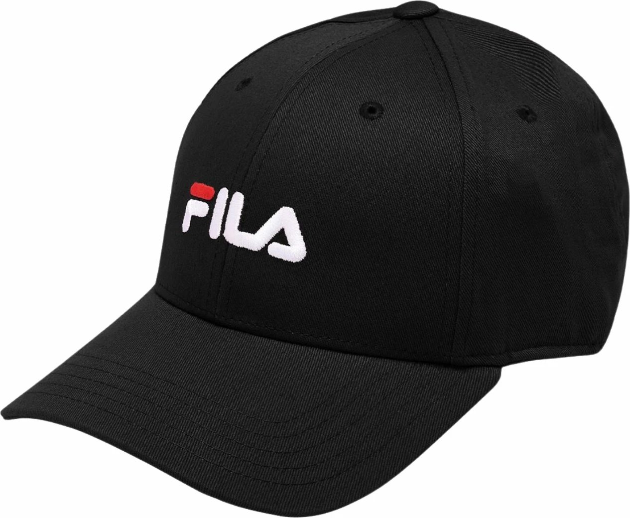 Kapelë me strehë Fila, unisex, e zezë