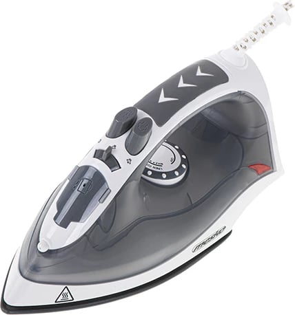 Hekur me avull, Mesko, 5037, 2800W, pllakë qeramike, depo uji 170 ml, gri