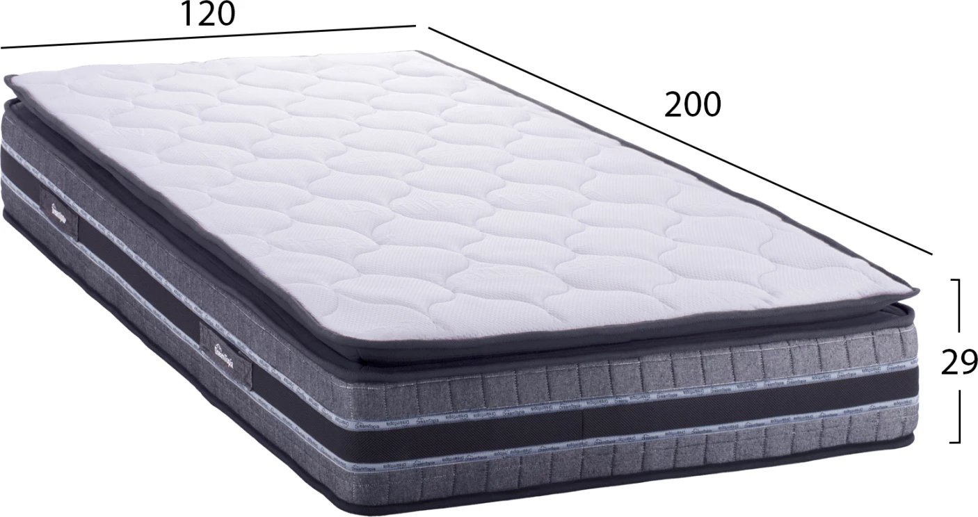 Dyshek DREAMTOPIA, seri FRANKLIN, 120X200