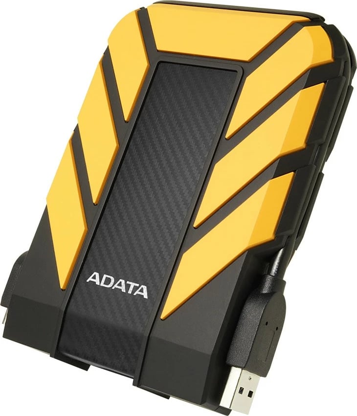 Hard disk i jashtëm Adata DashDrive Durable HD710, 2TB, 2.5", USB 3.1, Verdhë