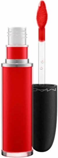 Buzëkuq i lëngshëm MAC Retro Matte Liquid Lipcolour Fashion Legancy e kuqe