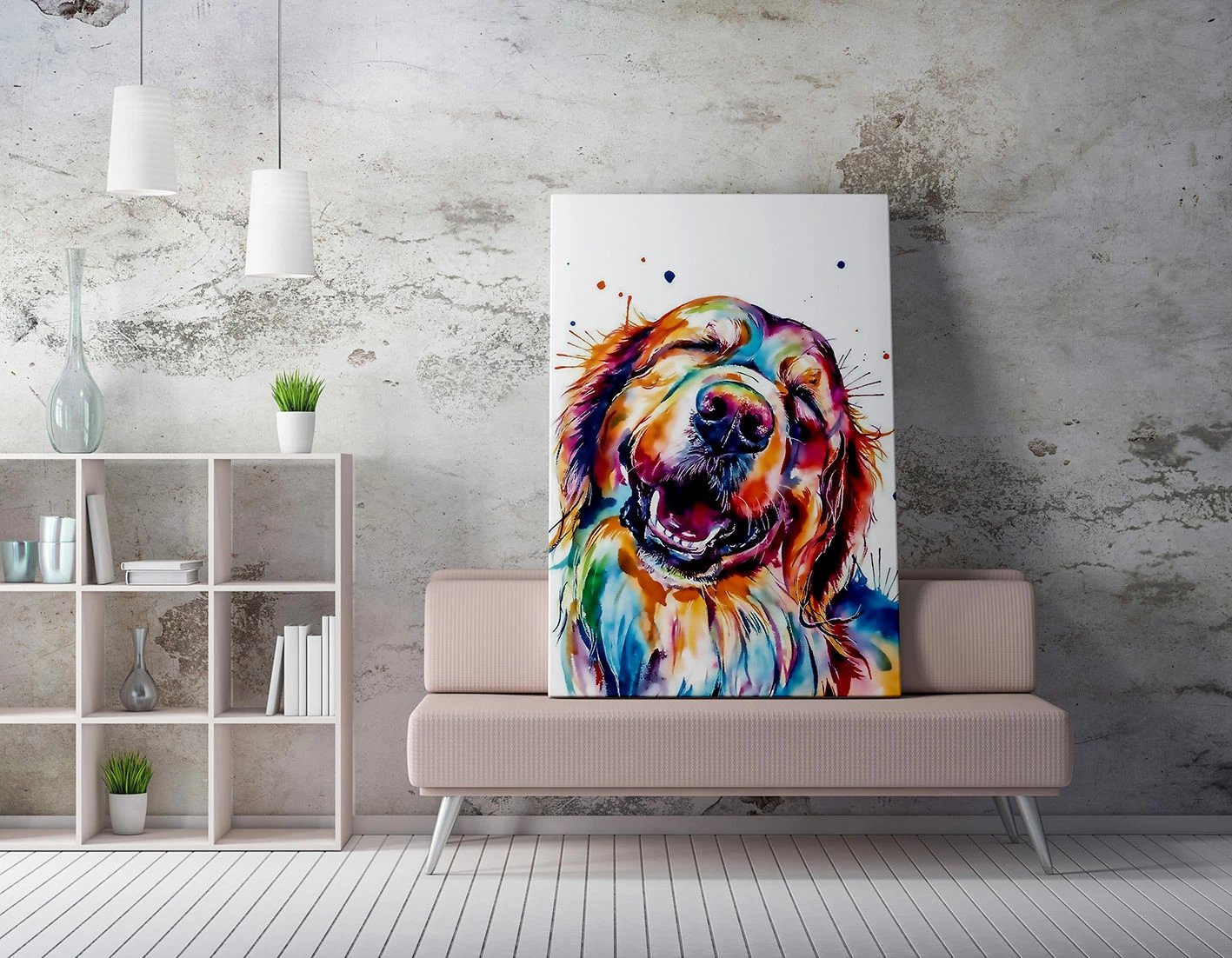 Pikturë dekorative në kanavacë Wallity, WY165, 50x70cm