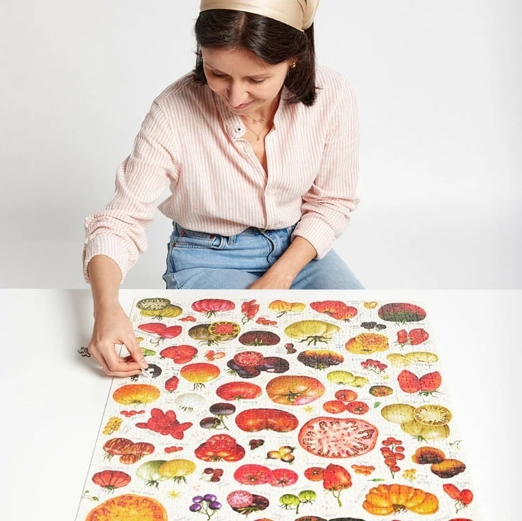 Puzzle CzuCzu Puzzlove Tomatoes 1000 pjesë, 48x68 cm
