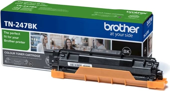 Toner Brother TN-247BK rendiment 2,400–4,400 faqe origjinal, i zi