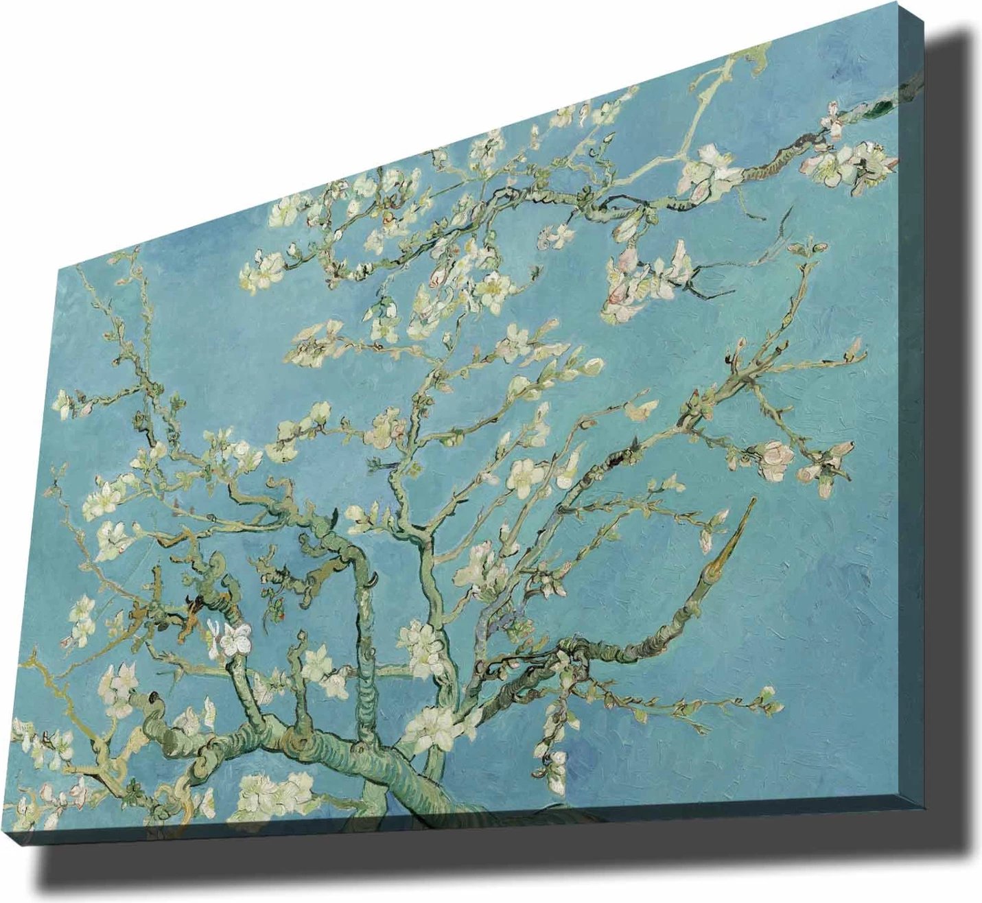 Pikturë dekorative në kanavacë, Almond Blossoms, 70x100cm, Wallity, 70100VANGOGH050