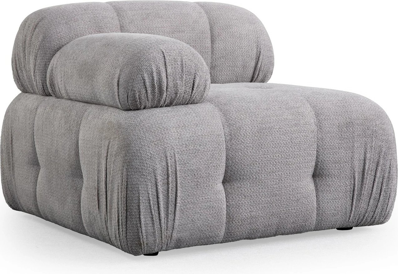 Karrige një vendëshe Atelier del Sofa, Petite L1, gri e çelët