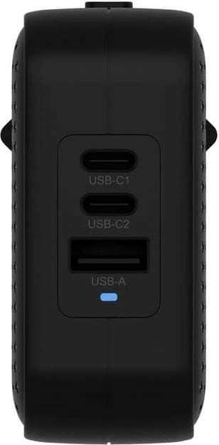 Karikues udhëtimi Targus, TRAVEL CHARGER, 70W, 3 porta, i zi