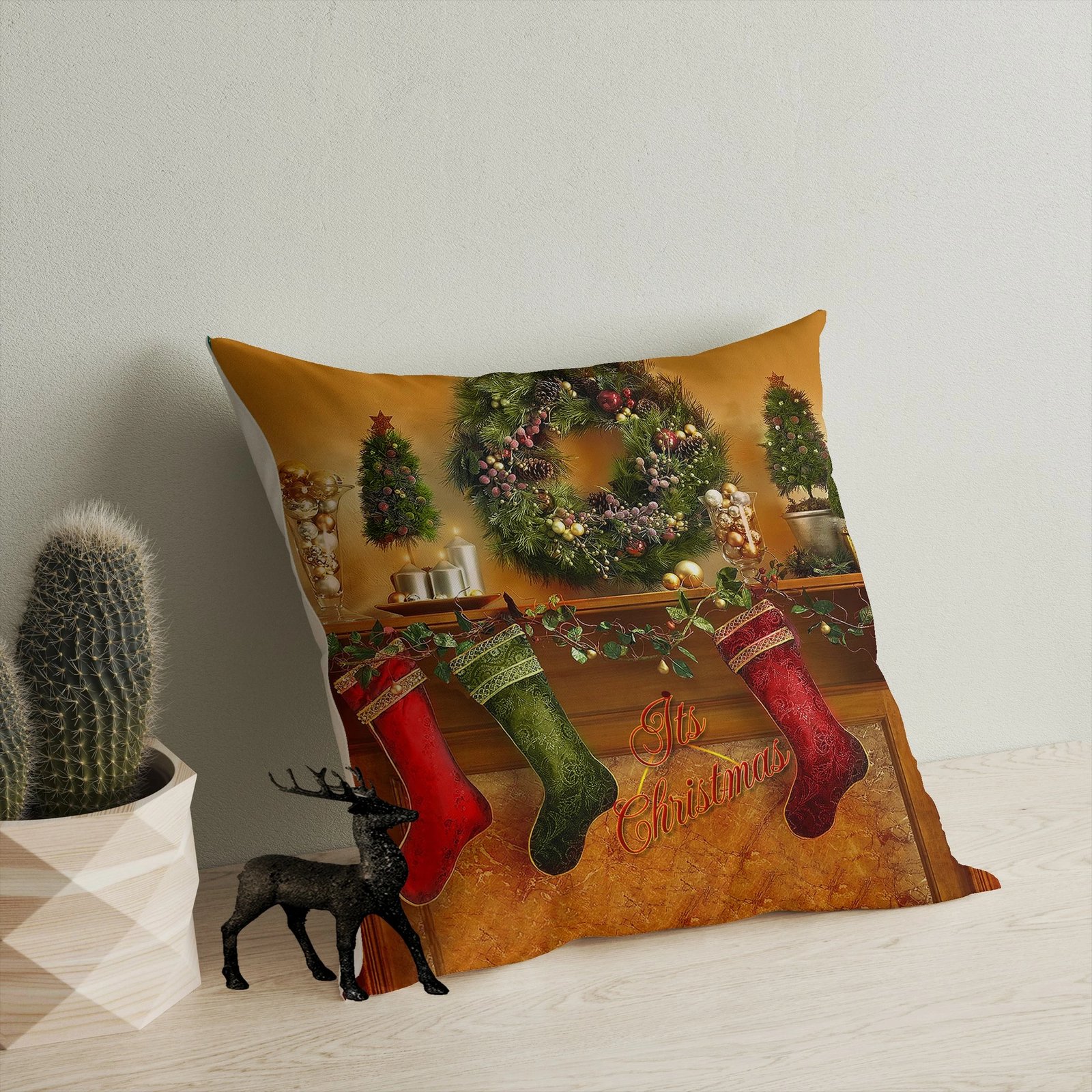 Jastëk dekorativ multingjyrësh Evila Originals, A12976, 43x43cm