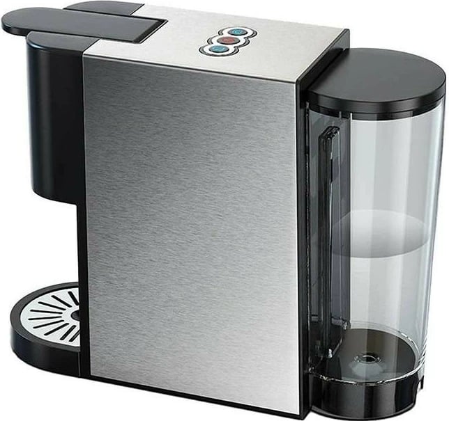 Aparat kafeje HiBREW H3A, 1450W, kapsula Nespresso dhe Dolce Gusto, ngjyrë e zezë-argjendtë