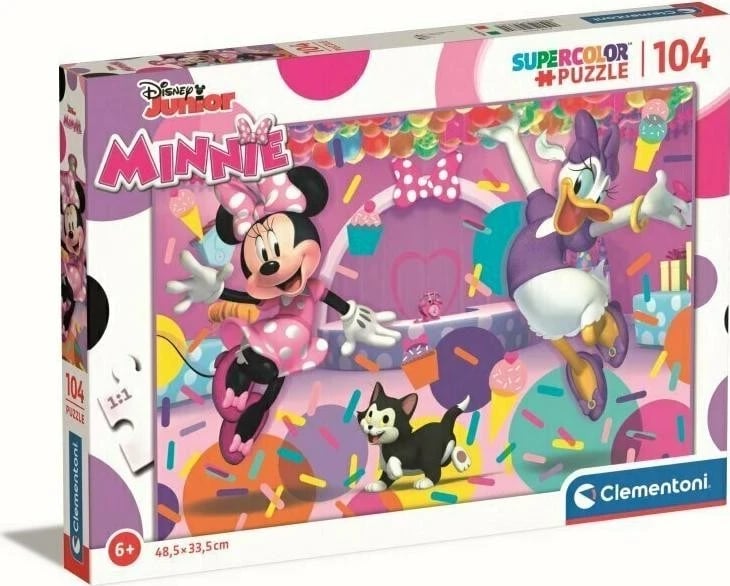 Puzzle Clementoni me Minnie Mouse, 104 copëza