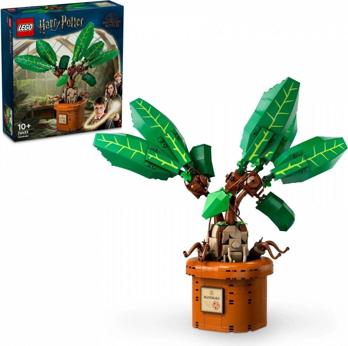 Set LEGO Harry Potter Mandrake 76433, 579 pjesë, plastikë