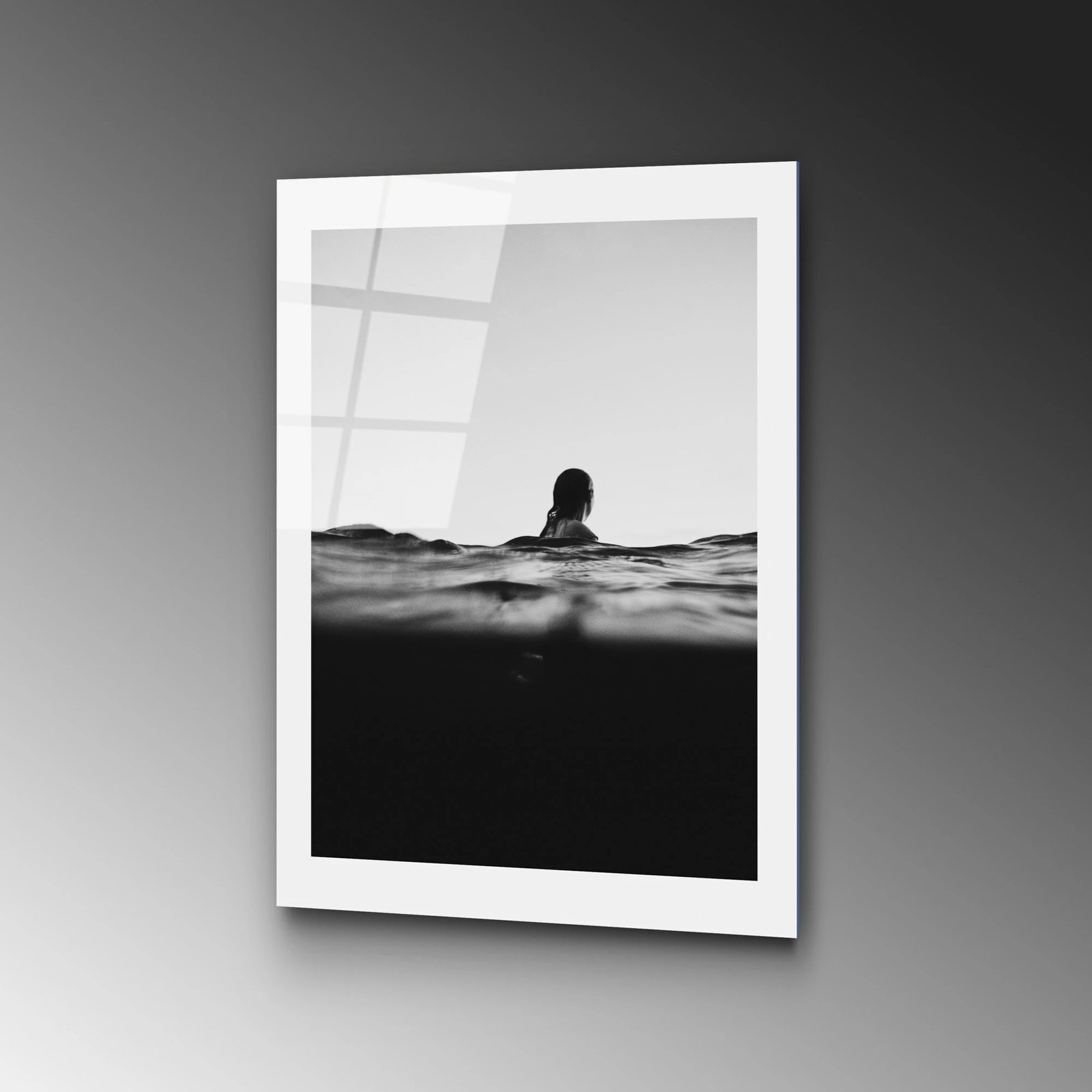 Pikturë dekorative prej xhami të temperuar, Wallity, UV-989, 30x45cm