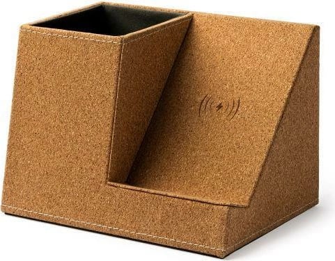 Mbajtës lapsash NEXT me karikues wireless, 2 porta USB, Tapë