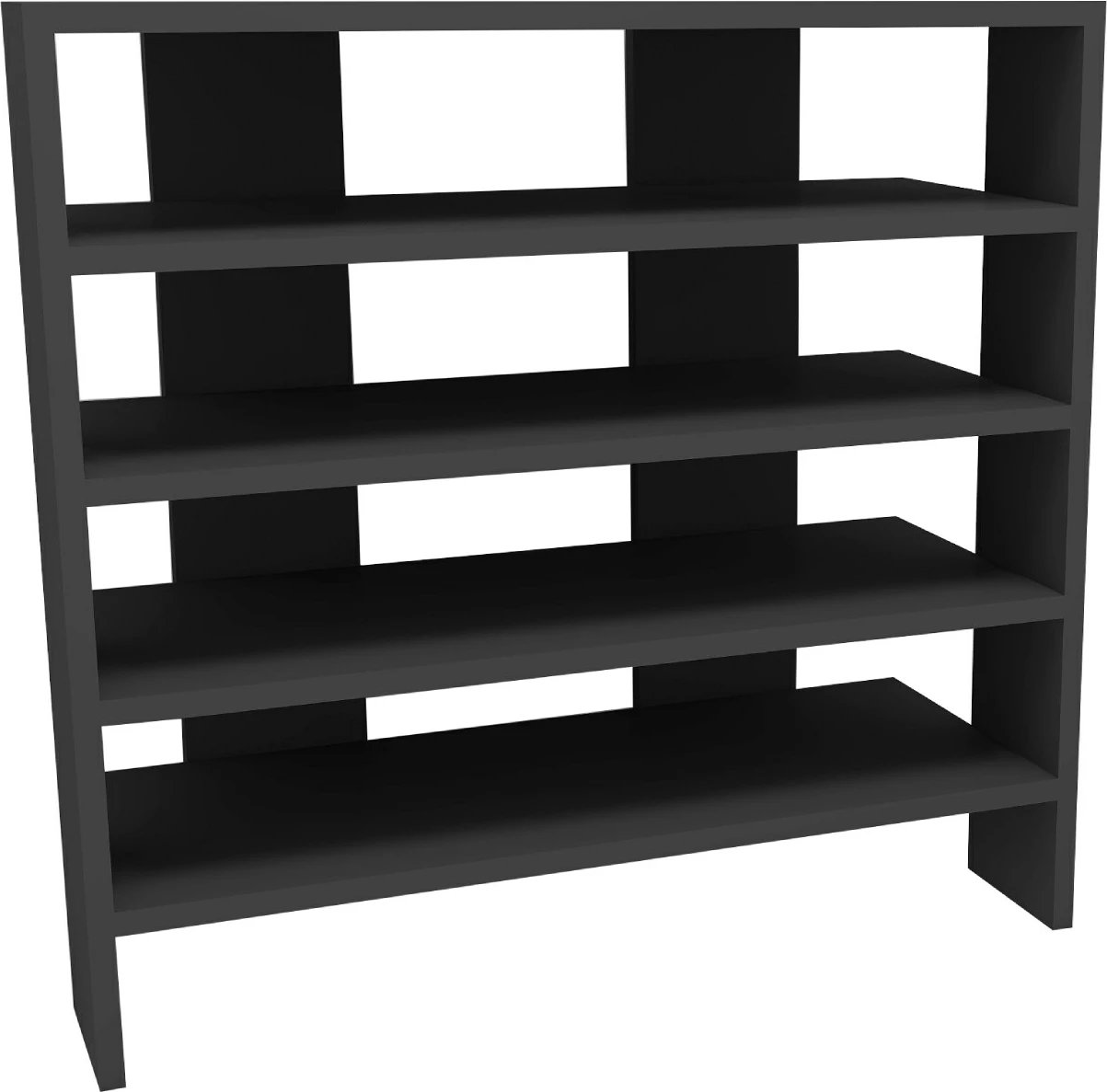 Dollap për këpucë Hanah Home, ngjyrë sargel-antracit