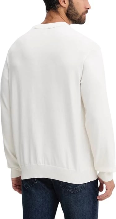 Xhemper për meshkuj Calvin Klein Jeans, i bardhë