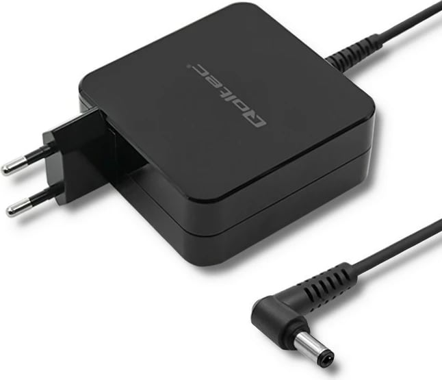 Karikues laptopi Qoltec për Asus, 65W, 19V, 3.42A, 5.5x2.5 mm, i zi