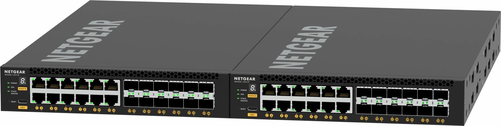 Switch NETGEAR M4350-12X12F, Managed, L3, 10G Ethernet, Rack mounting