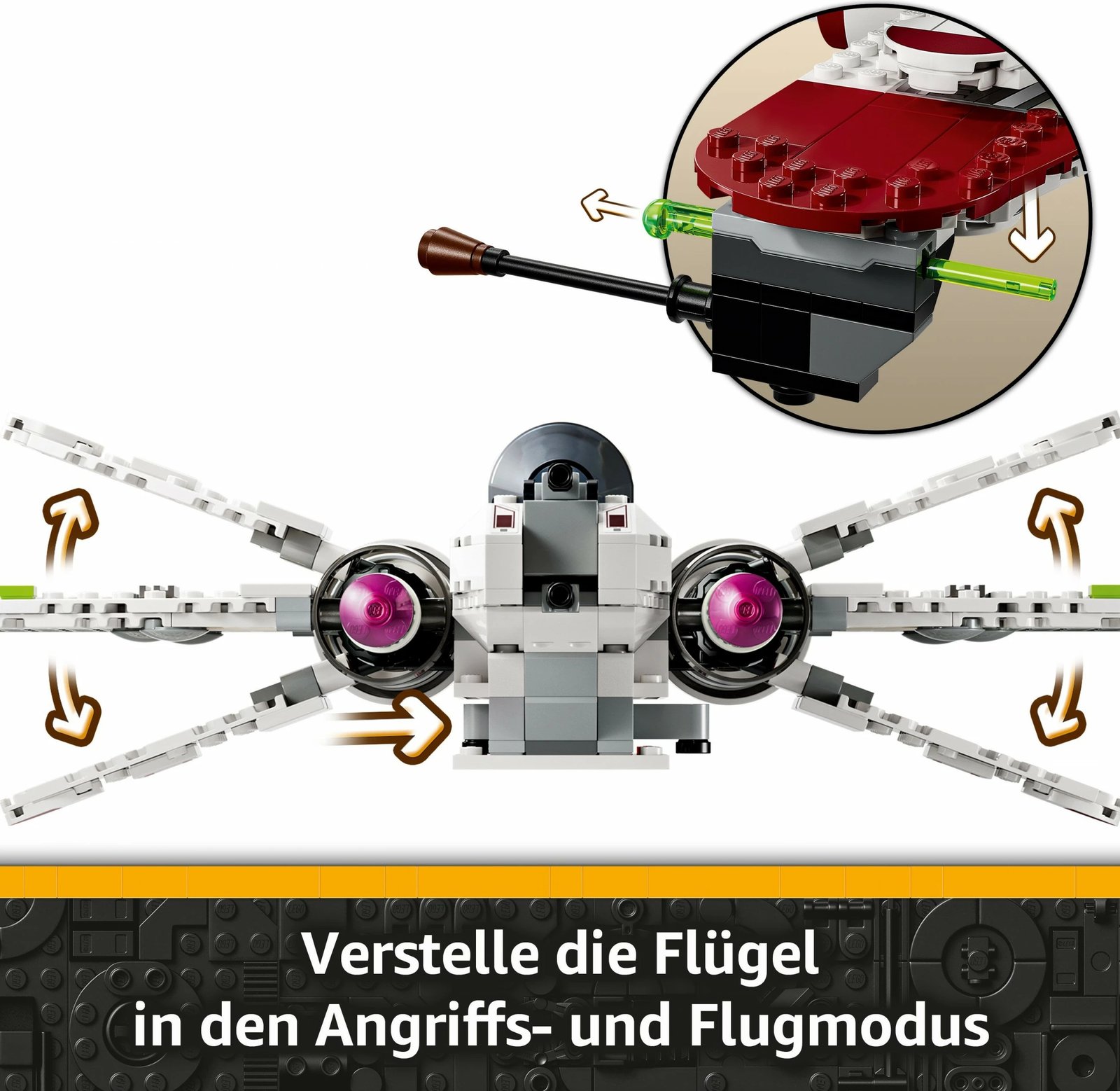 Set ndërtimi LEGO Star Wars ARC-170 Starfighter, shumëngjyrësh Set ndërtimi LEGO Star Wars ARC-170 Starfighter, shumëngjyrësh