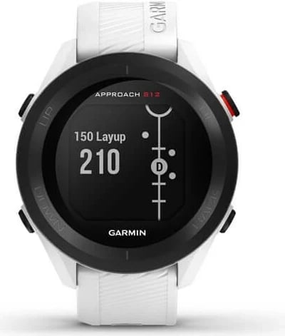 Smartwatch Garmin Approach S12, 43 mm, GPS, Ekran digjital, Bardhë