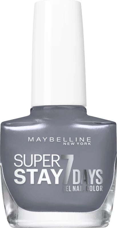Llak për thonj Maybelline Super Stay 7 Days Forever Strong 909 Urban Steel, 10 ml