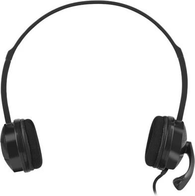 Kufje me mikrofon Natec Canary NSL-1295, Stereo, 2x3.5mm, E zezë