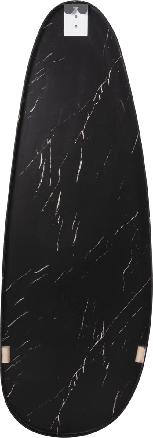 Pasqyrë muri CRITHER FH4486.01 kornizë MDF ngjyrë mermeri të zi 49x140Hcm.