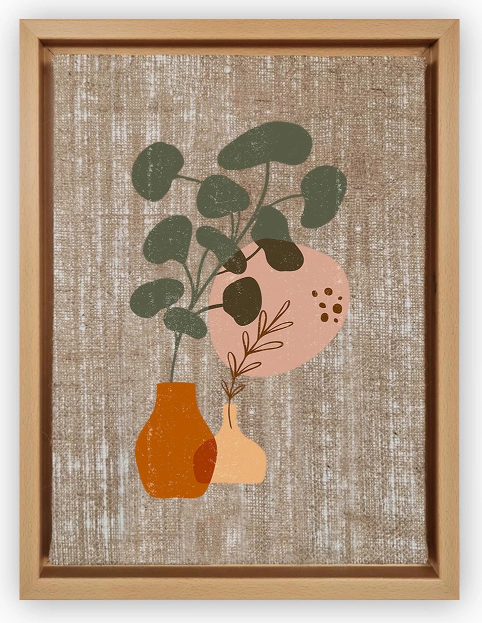 Pikturë dekorative në kanavacë Wallity, shumëngjyrëshe, LNJ21831492411, 36x46cm