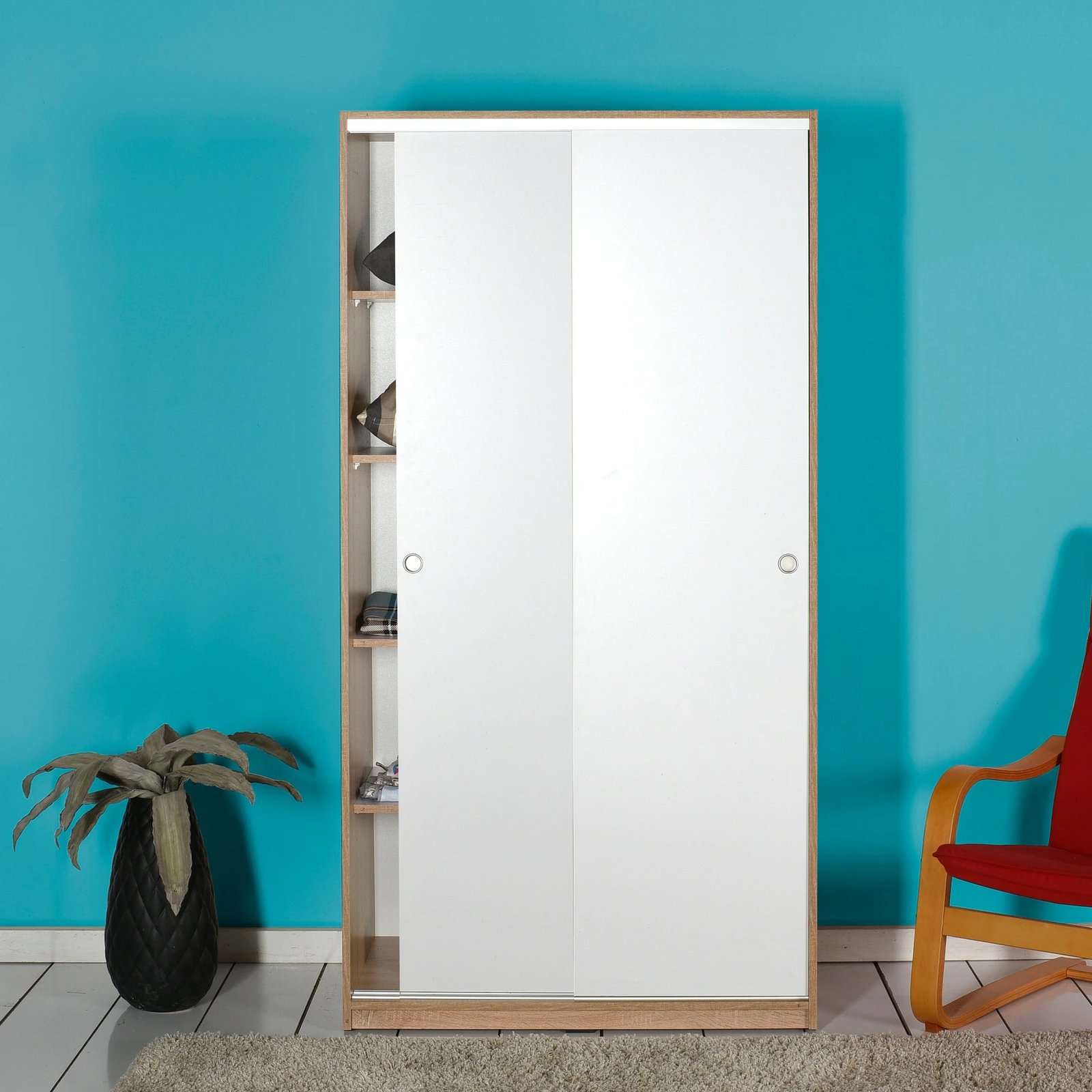 Dollap Hanah Home, SWD-431-SB-2, salmon e bardhë