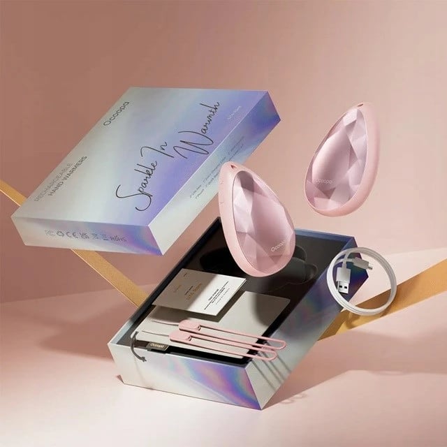 Ngrohës elektronik për duar Ocoopa UT4 Rare, rozë