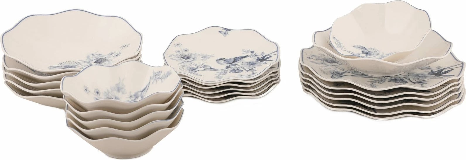 Set enësh për drekë (24 copë), Hermia, GBSNES24Y4E1891