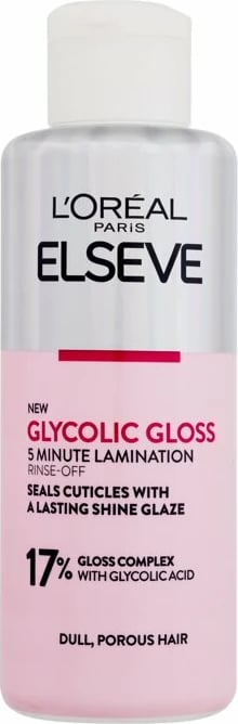 Maskë për flokë L'Oréal Paris Elseve Glycolic Gloss për femra, 200ml