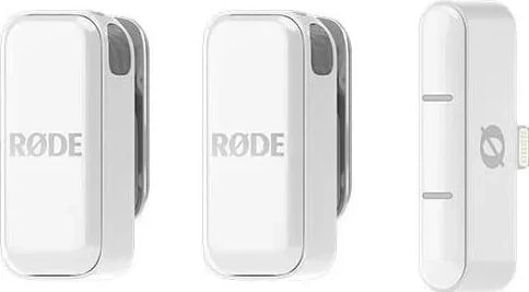 Mikrofon wireless RODE Wireless Micro Lightning, i bardhë