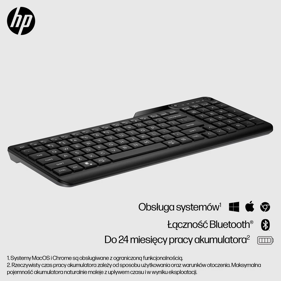 Tastierë Bluetooth për disa pajisje HP 460 Tastierë Bluetooth për disa pajisje HP 460
