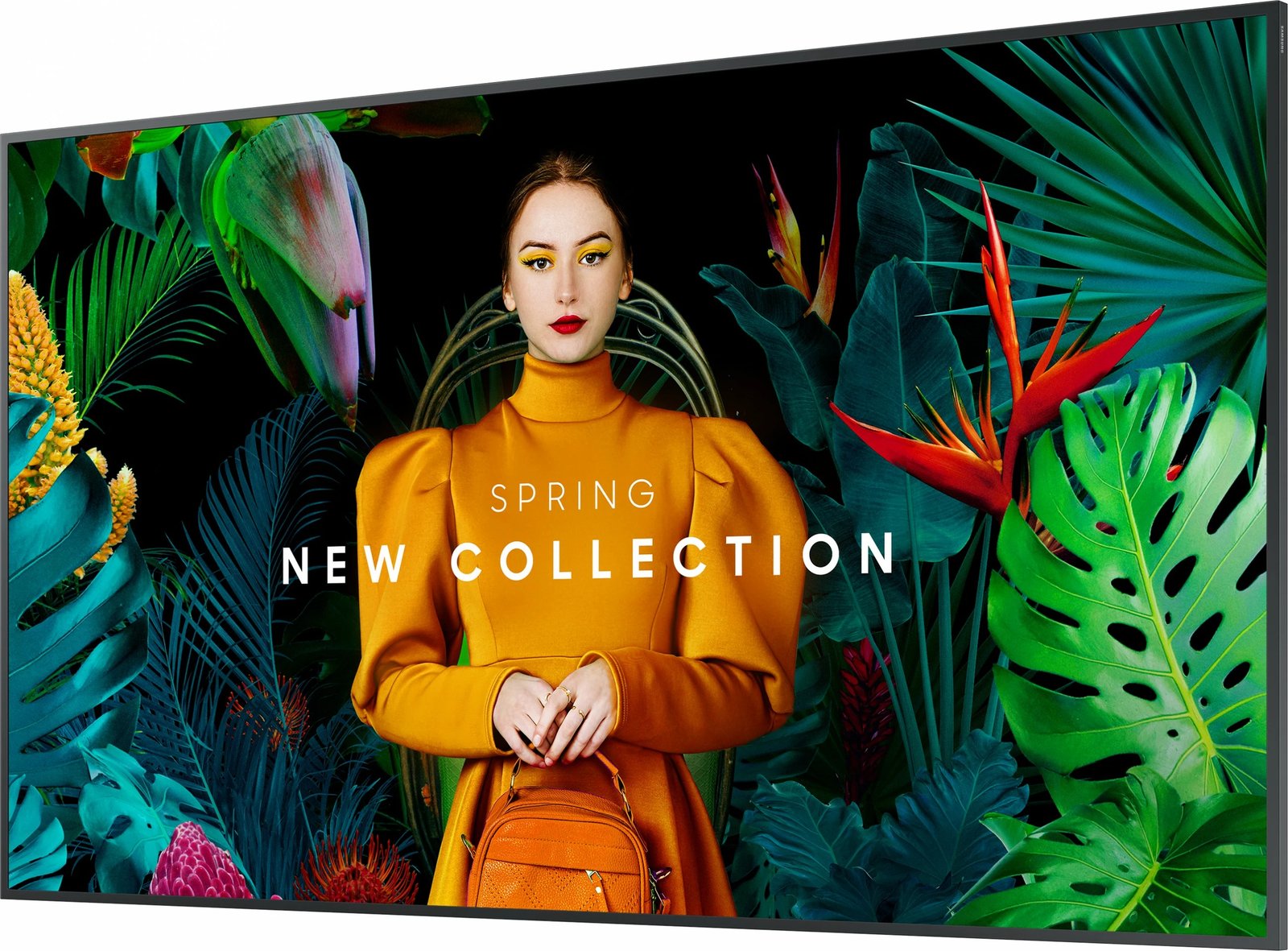 Ekran i madh Samsung QH50C, 50 inch, 4K UHD, Wi-Fi, LCD, zi