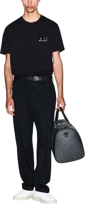 Maicë Armani Exchange për meshkuj, e zezë