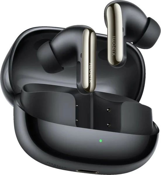 Kufje in-ear Xiaomi Buds 5 Pro WiFi, Bluetooth 5.4, ANC, të zeza, me kuti karikimi