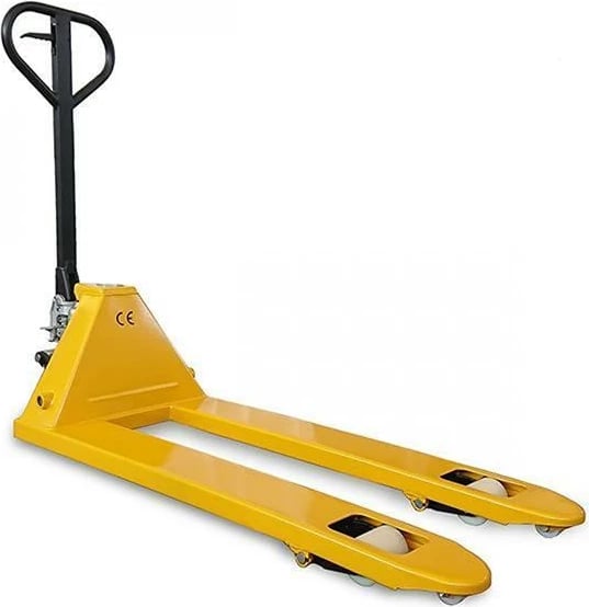 Kamion paletash manual hidraulik NEXT, 2.5 Ton, Rrota të dyfishta, Forka të shkurtra