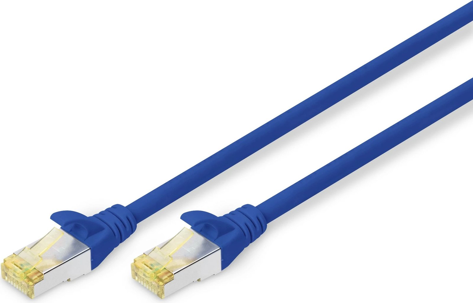 Kabëll rrjeti Digitus CAT 6A S/FTP, 0.5m, RJ-45, ngjyrë kaltër