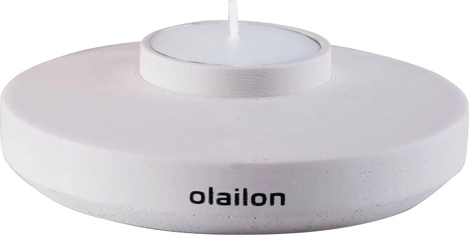 Qiri dekorativ prej betoni, ngjyrë bezhë, Evila Originals, Space