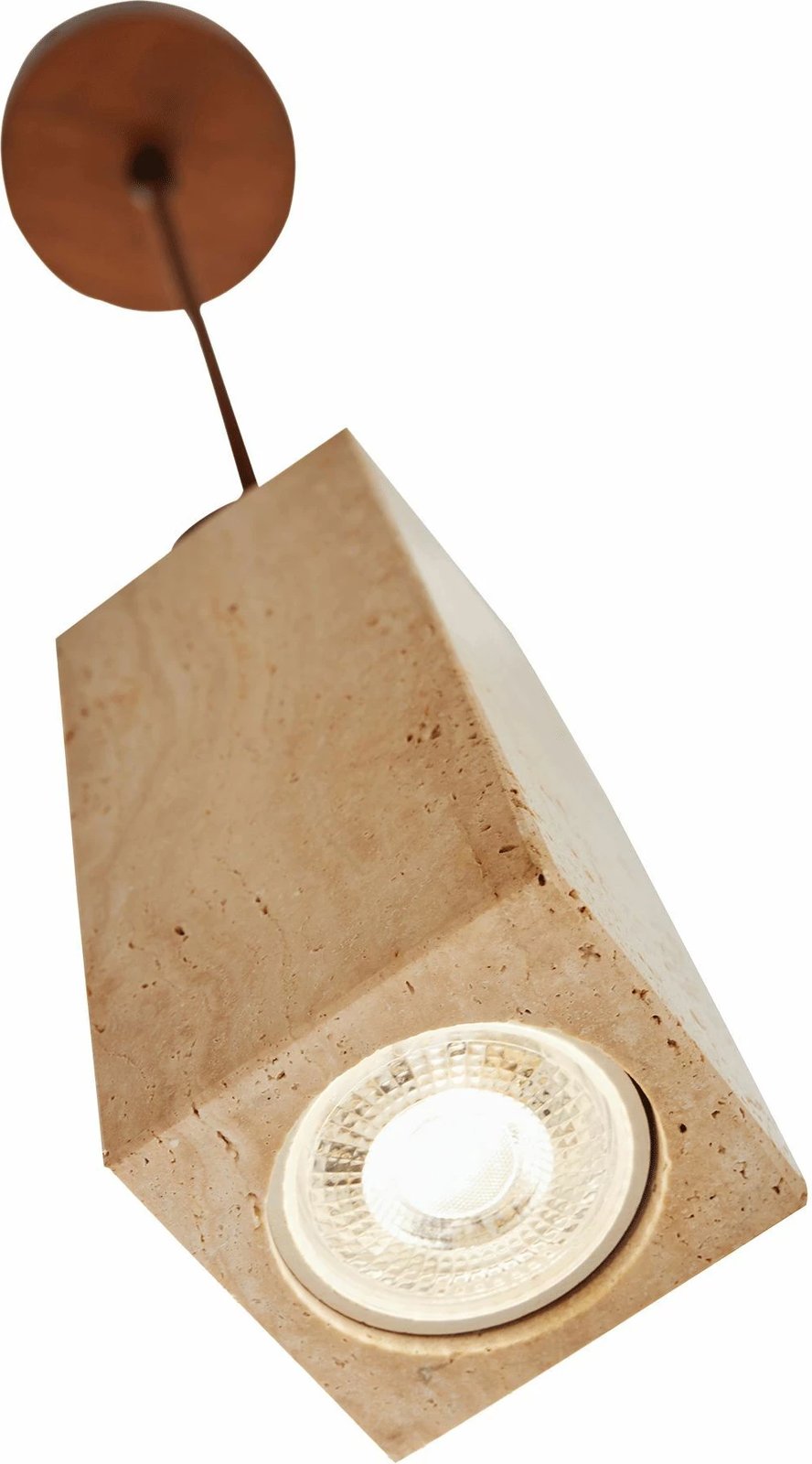 Llambë tavani Opviq, Mule, dru arre, bezhë