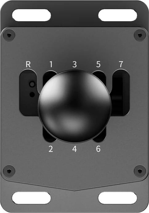 Leva ndërrimi Moza Racing HGP RS039 për simulime garash, alumini, 7+R, e zezë