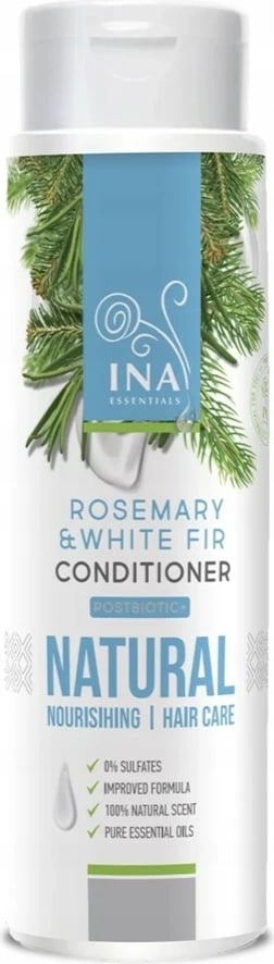 Kondicioner për flokë INA ESSENTIALS me vaj rozmarine dhe bredhi të bardhë për femra, 250ml