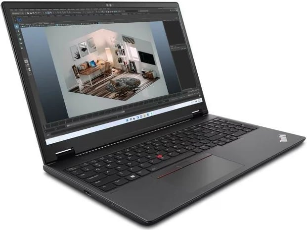 Kompjuter portativ Lenovo ThinkPad P16v Gen 2, Intel Core Ultra 7 165H, 32GB RAM, 1TB SSD, Nvidia RTX 2000 Ada 8GB, 16" WUXGA, i zi