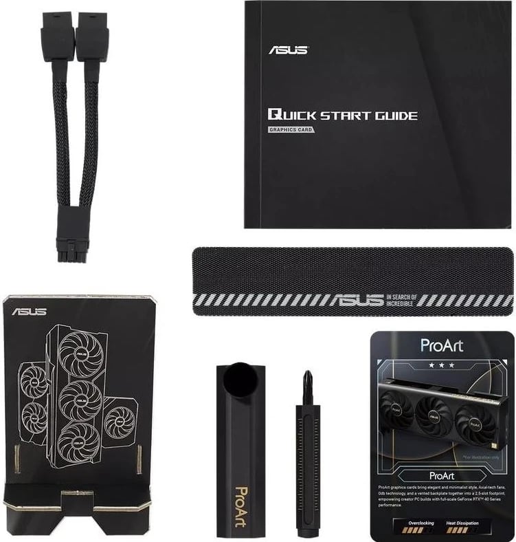 Kartë grafike ASUS GeForce RTX 4070 Ti SUPER PROART OC, 16GB GDDR6X