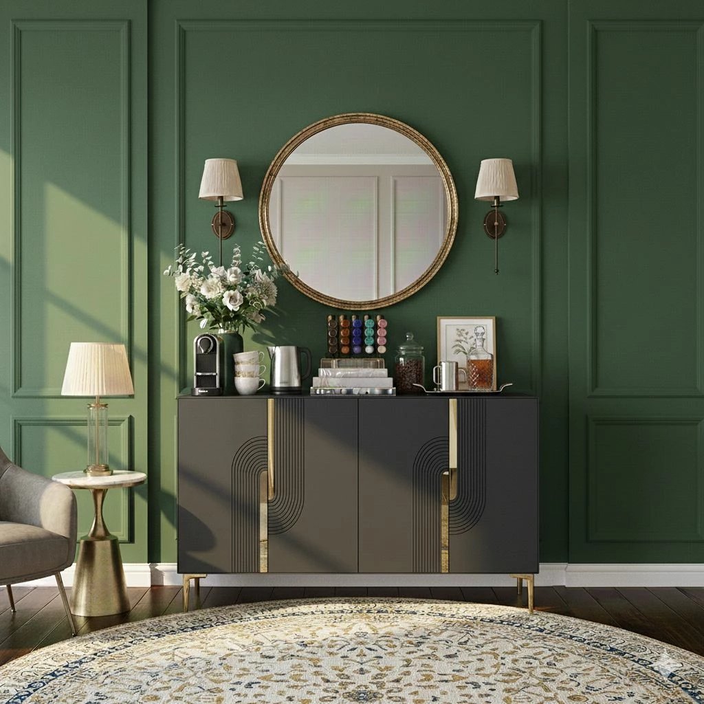 Konsol Skye Decor, Meyra 120, antracit, ar