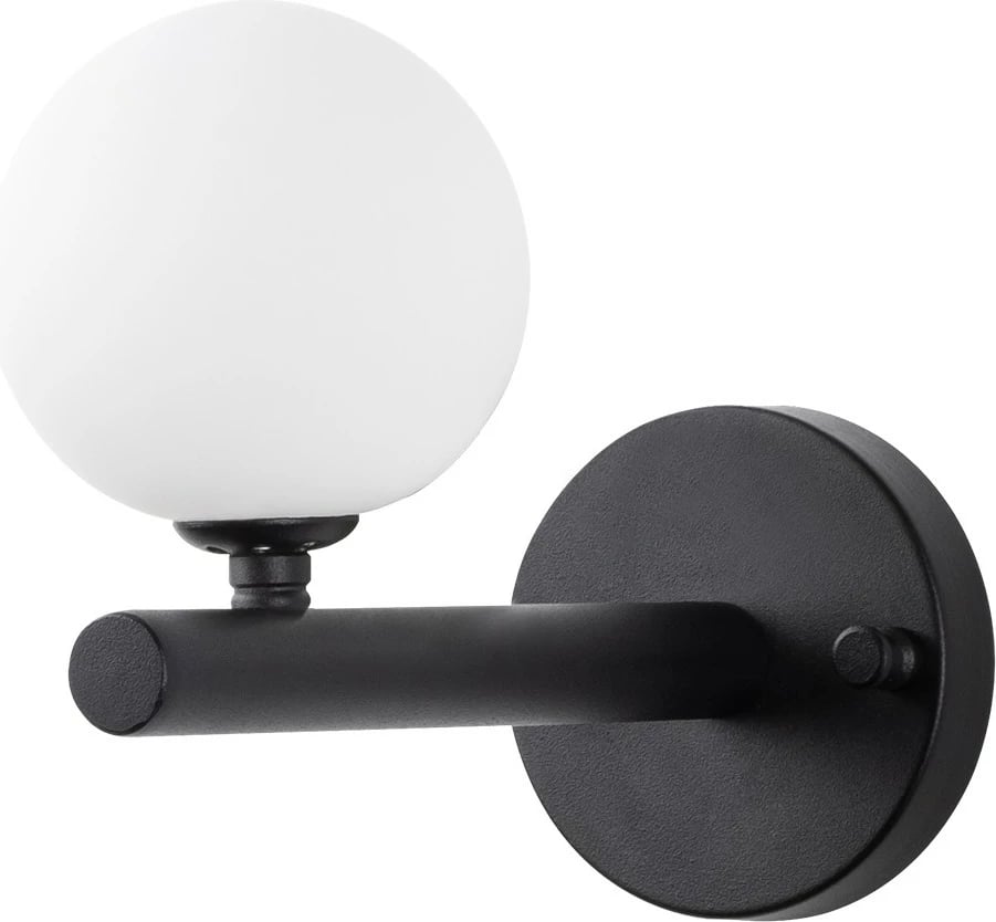 Llambë muri Opviq, Domino - 11033, e zezë dhe e bardhë Llambë muri Opviq, Domino - 11033, e zezë dhe e bardhë