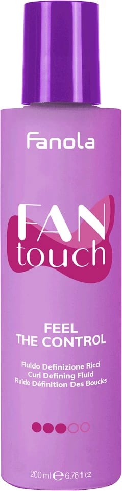Krem për stilizim kaçurrelash Fanola FanTouch Feel The Control Fluid Defining Curls për femra 200ml