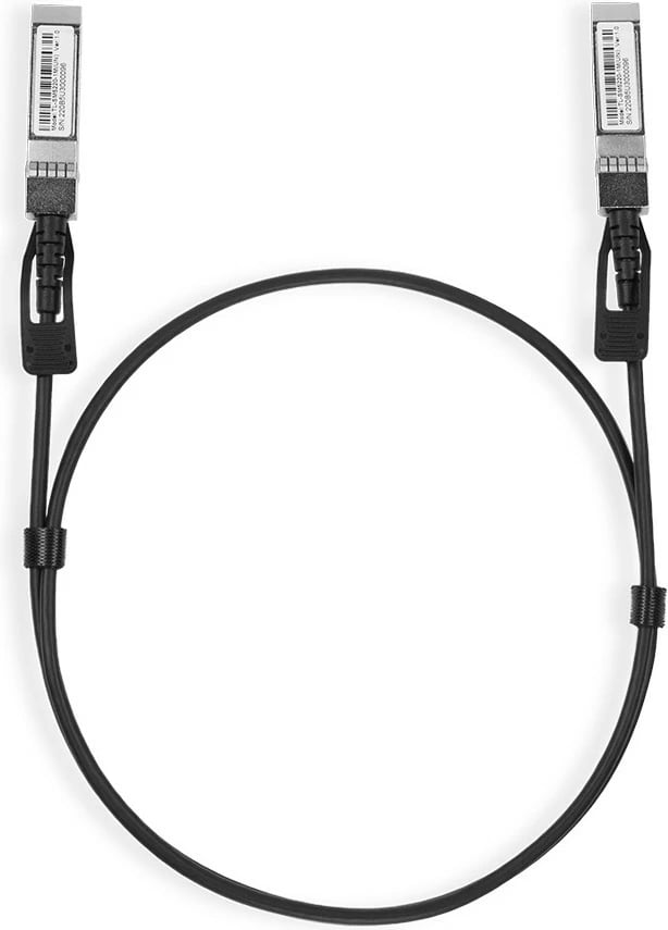 Kabllo DAC TP-Link 1m, 10G SFP+, e zezë